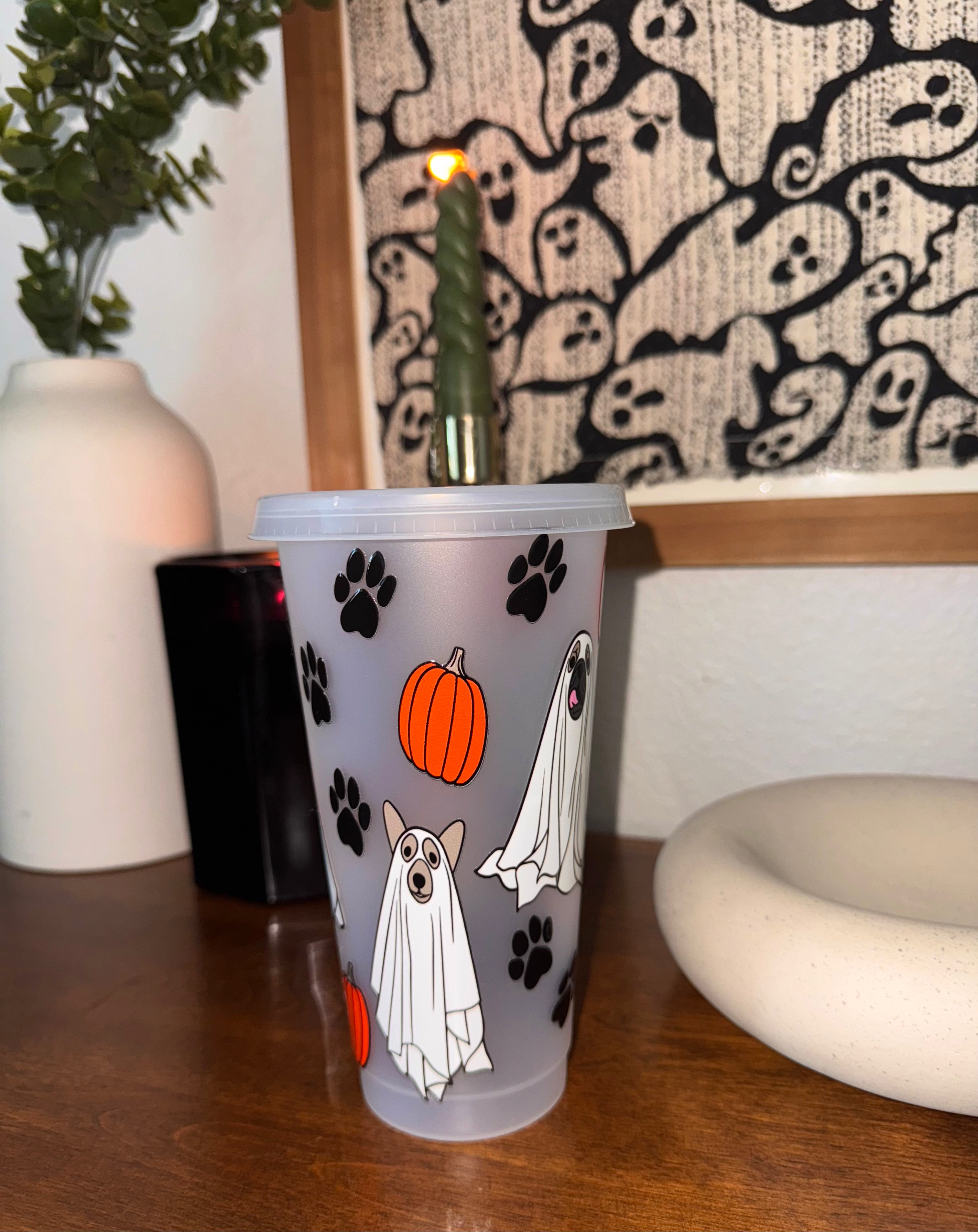 Pups Or Treats 24oz Cup