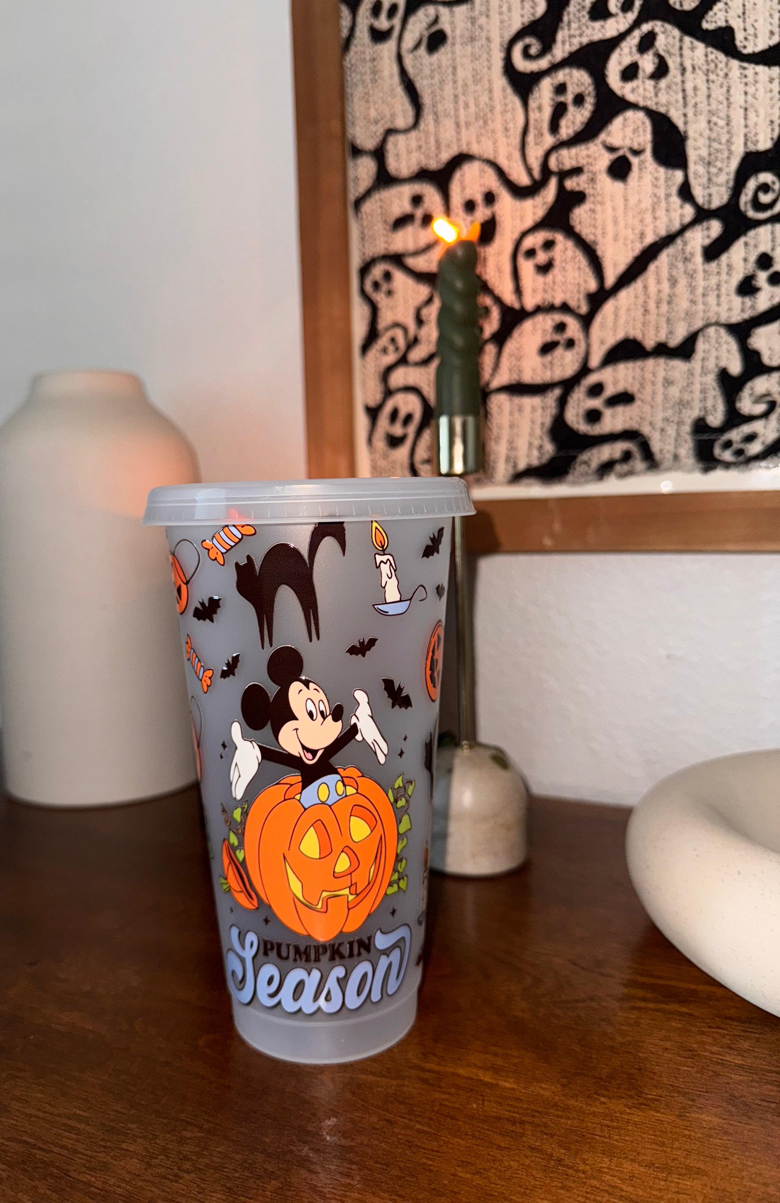 Mickey Pumpkin Season 24oz Cup