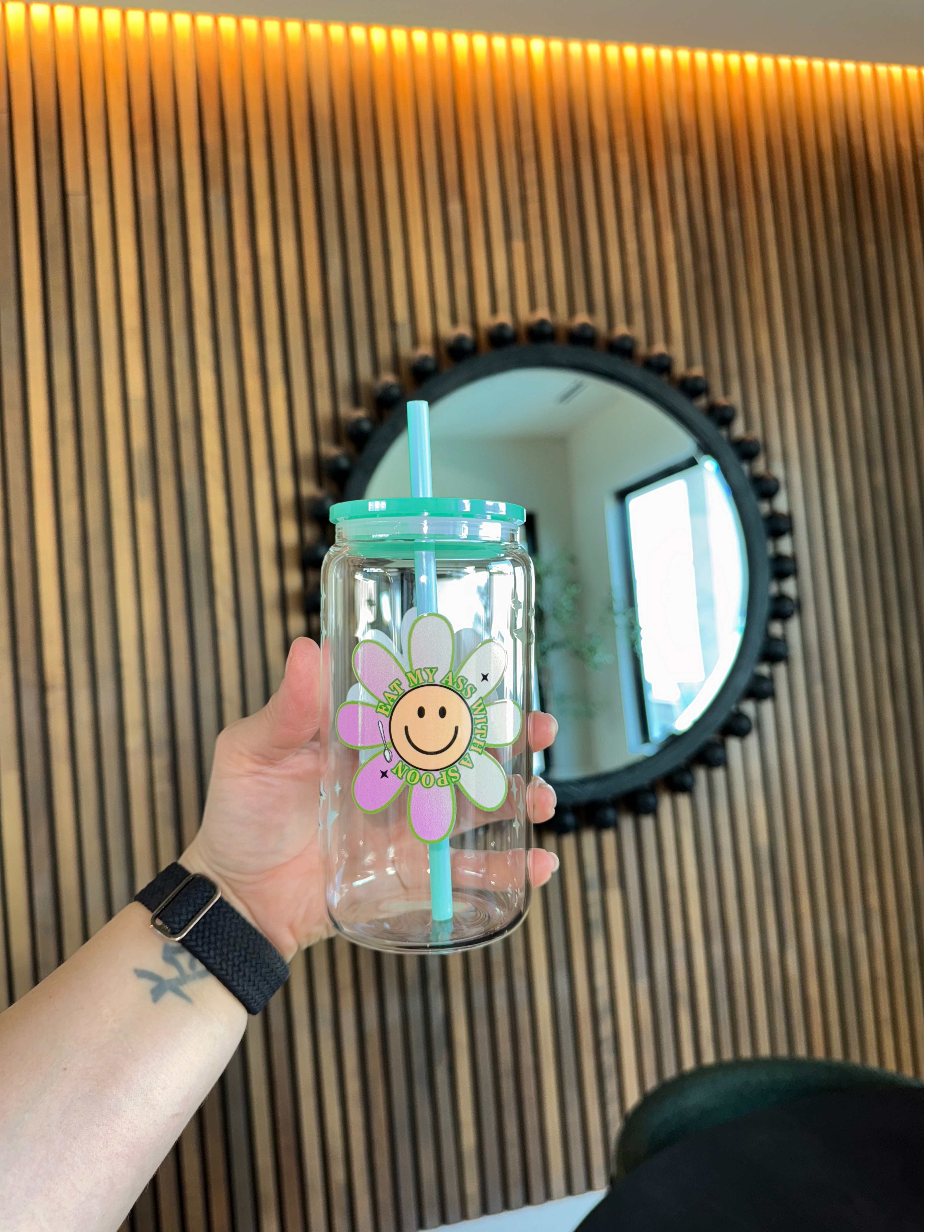 Eat my ass with a spoon tumbler